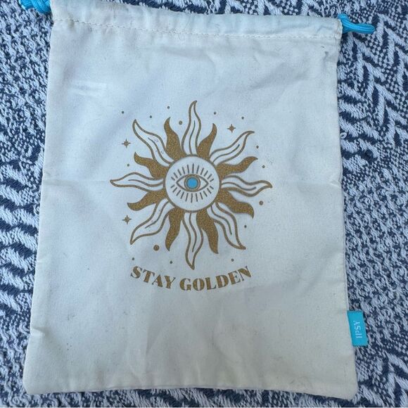 New Ipsy Colorful Drawstring Pouches Set - Picture 10 of 11